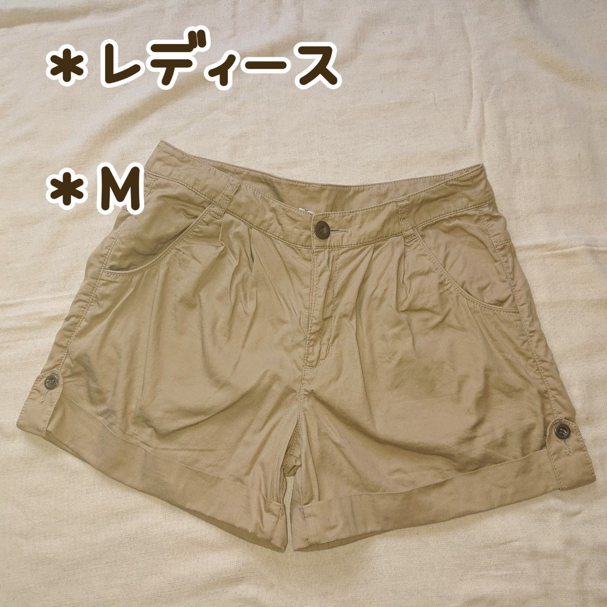 【レディース】M：ショートパンツ、短パン