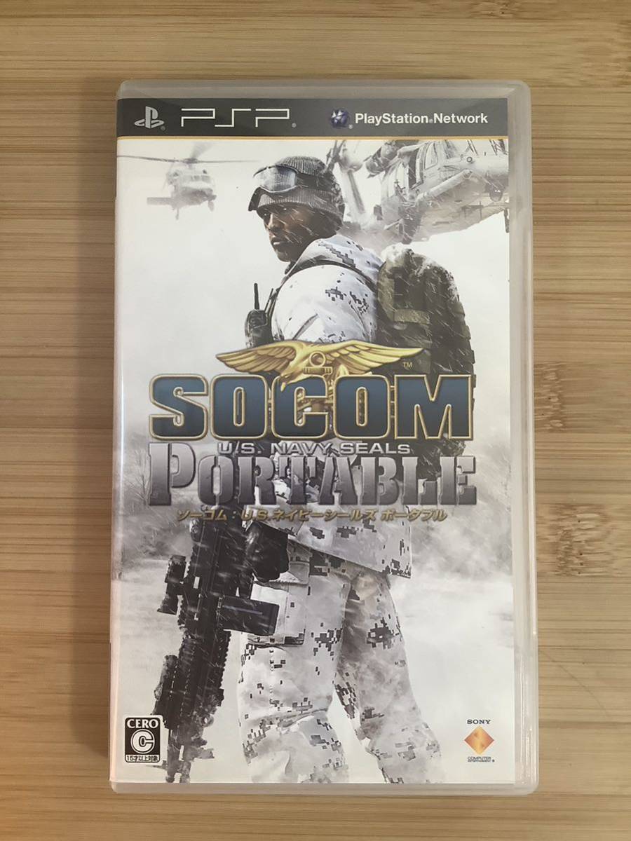 PSP 説明書無し　SOCOM：U.S. Navy SEALs Portable