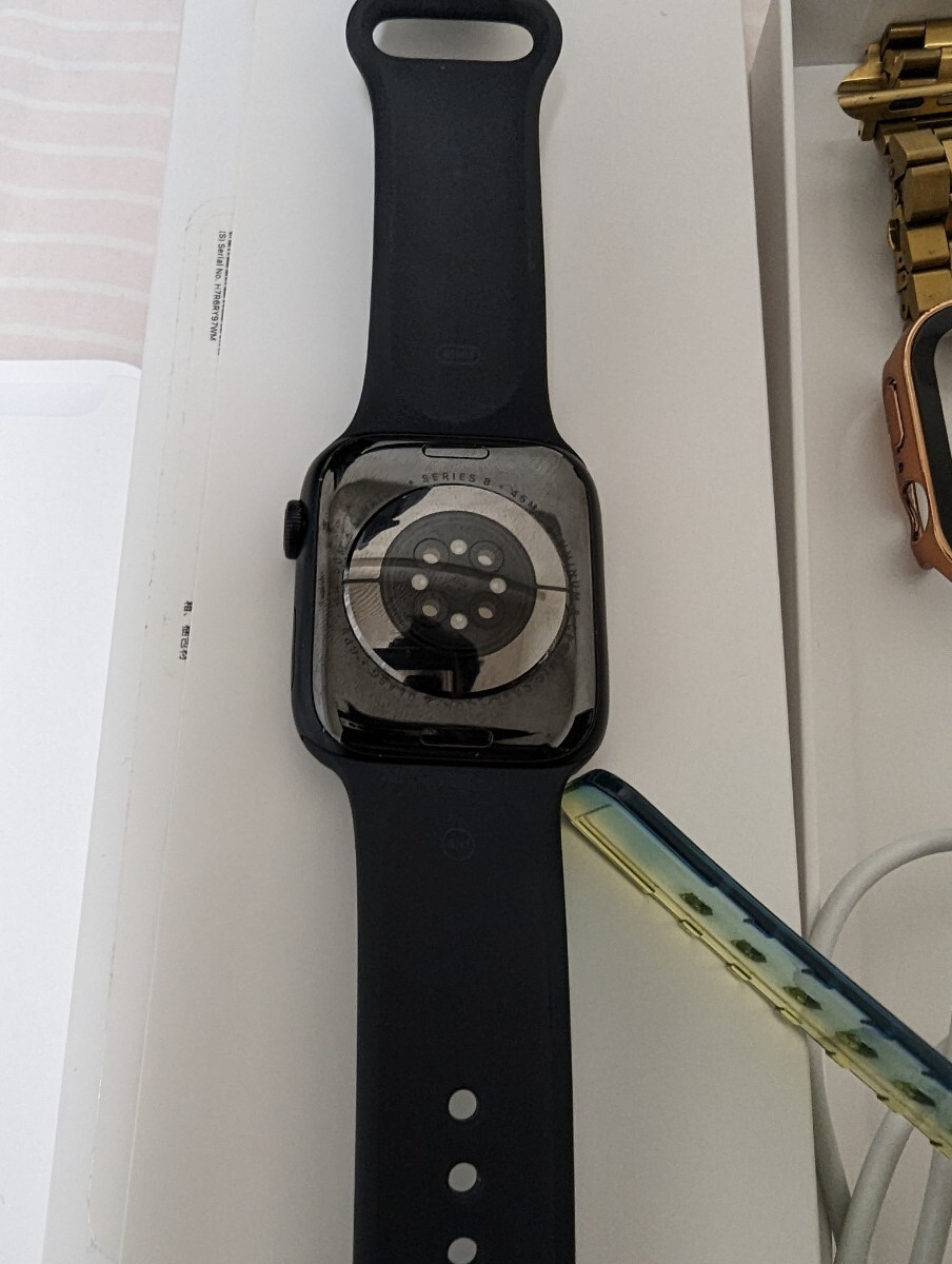 Apple Watch Series8 дополнение большое количество изменение частота царапина, загрязнения нет Apple часы 