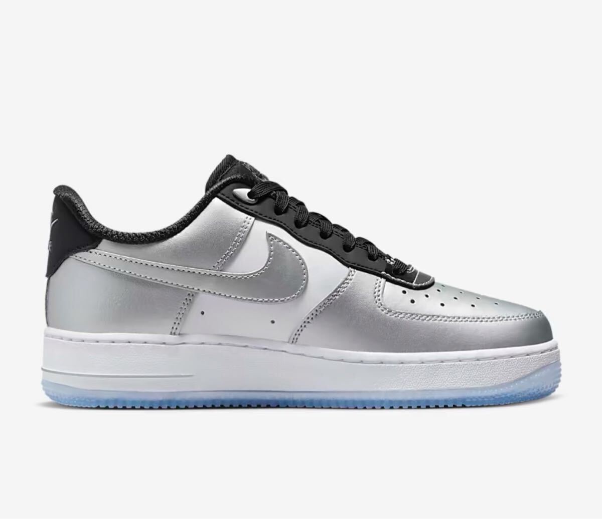 新品未使用　NIKE AIR FORCE1 SEクロームxシルバーxブラックwmns28.5cm DX6764-001_画像5