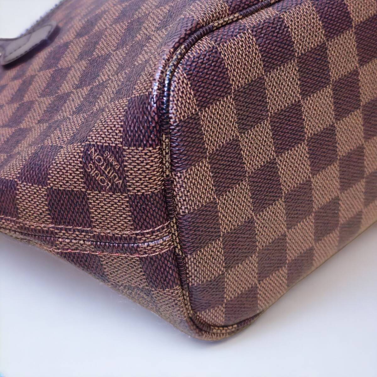 美品 ルイヴィトン ネヴァーフルPM N51109 トートバッグ レディース Good condition Louis Vuitton Neverfull PM N51109 Tote Bag Ladies_画像4