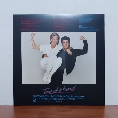 帯付LP/ 映画「セカンド・チャンス / TWO OF A KIND」サントラ盤 / オリビア・ニュートン・ジョン / 運命のいたずら テイク・ア・チャンスの画像2