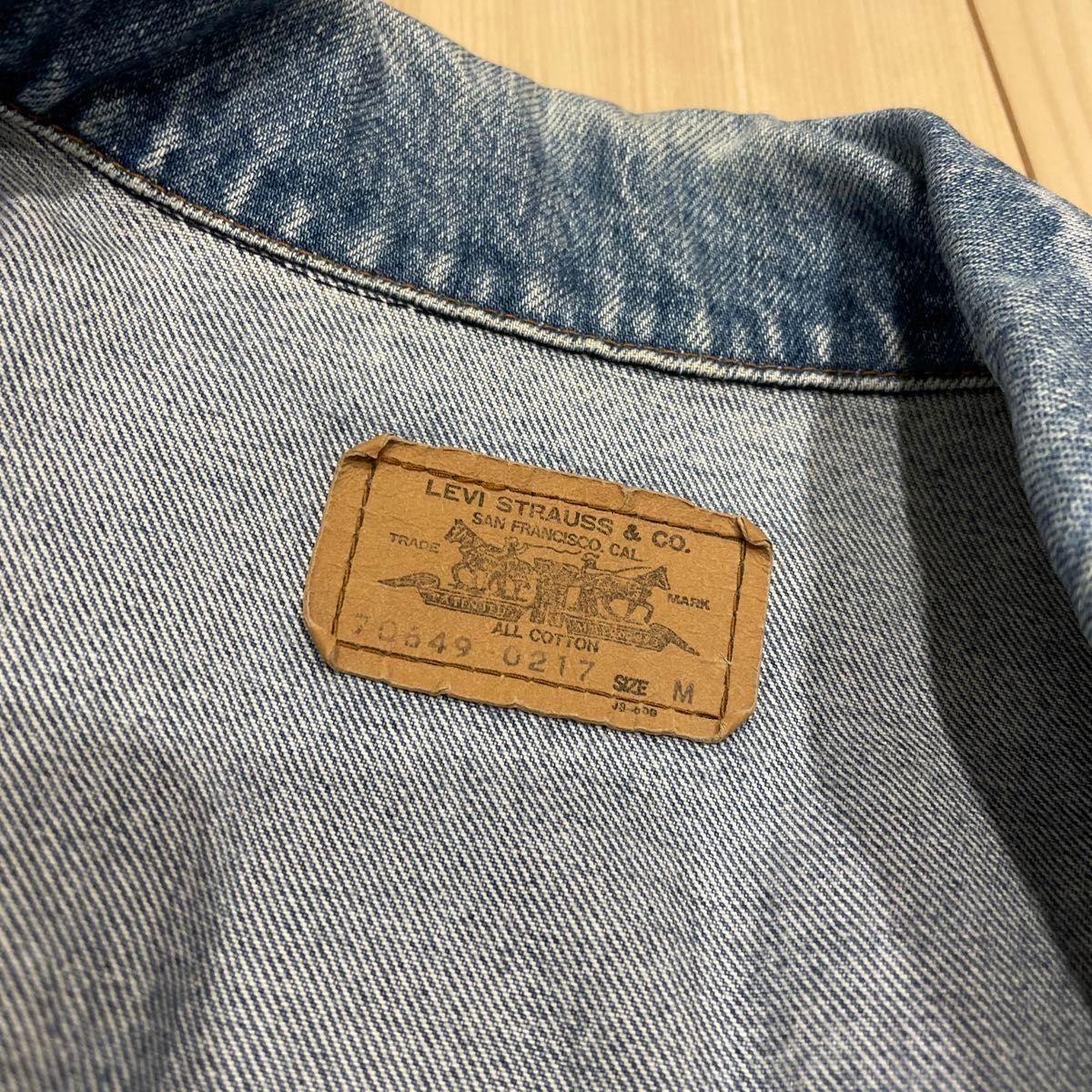 リーバイス Levi’s デニムジャケット 古着 wego