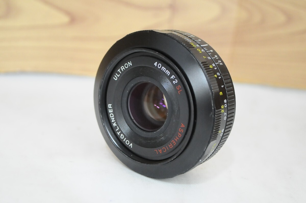 Voigtlander フォクトレンダー Ultron ウルトロン 40mm f2 SL II N Aspherical キヤノンEF用の画像2