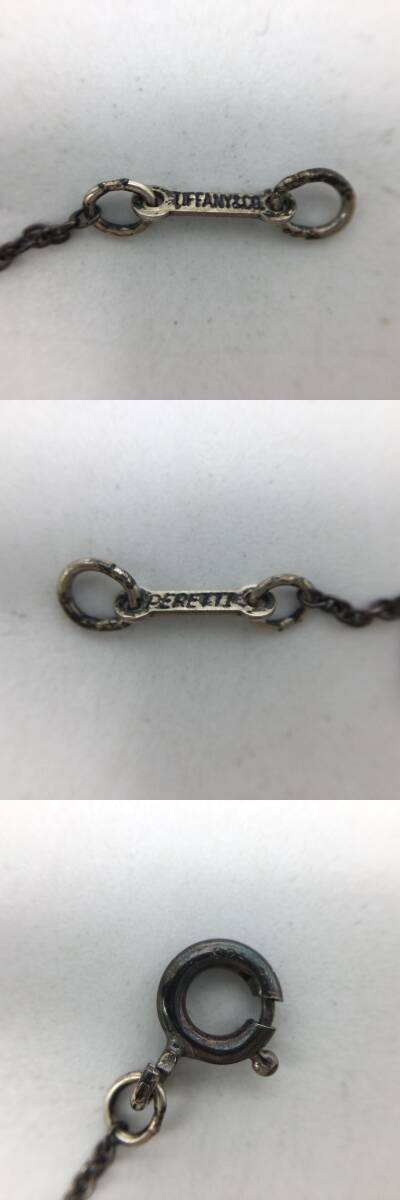 S109☆ TIFFANY&Co. ティファニー ネックレス エルサペレッティ ティアドロップ SV925 シルバー 総重量約2.83ｇ アクセサリー 現状品 ☆_画像7