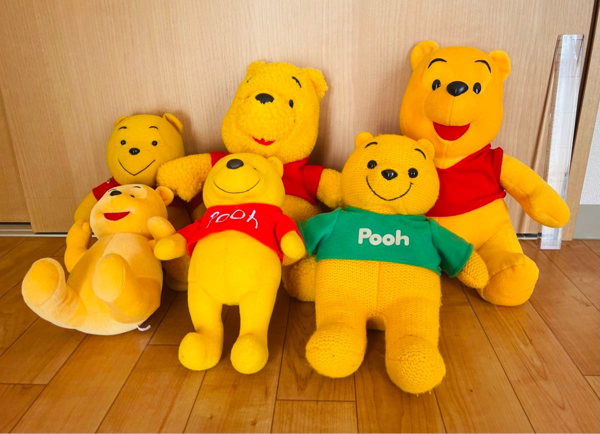 くまのプーさん ぬいぐるみ 6点セット ディズニー グッズセット くまのプーさん ぬいぐるみ 6点セット ディズニー グッズセット