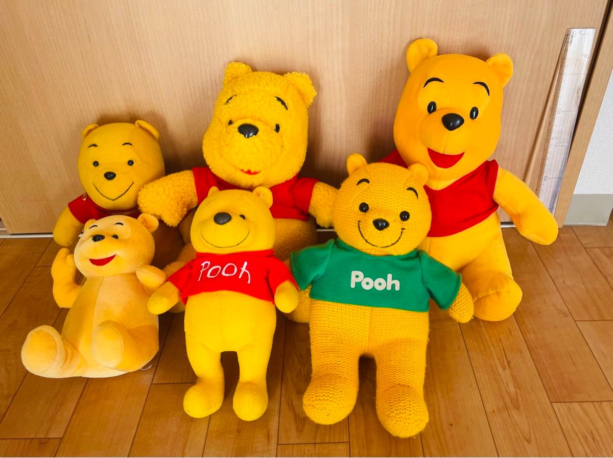 くまのプーさん ぬいぐるみ 6点セット ディズニー グッズセット くまのプーさん ぬいぐるみ 6点セット ディズニー グッズセット