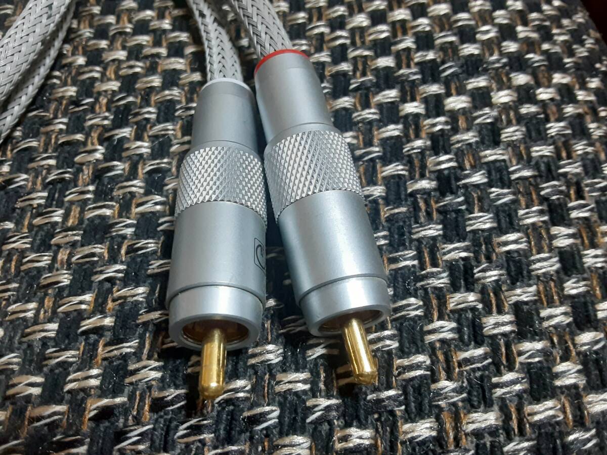 GOLDMUND SR IC CABLE RCA 1m ペア美品ゴールドムンドケーブル GOLDMUND SR IC CABLE RCA 1m ペア美品ゴールドムンドケーブル