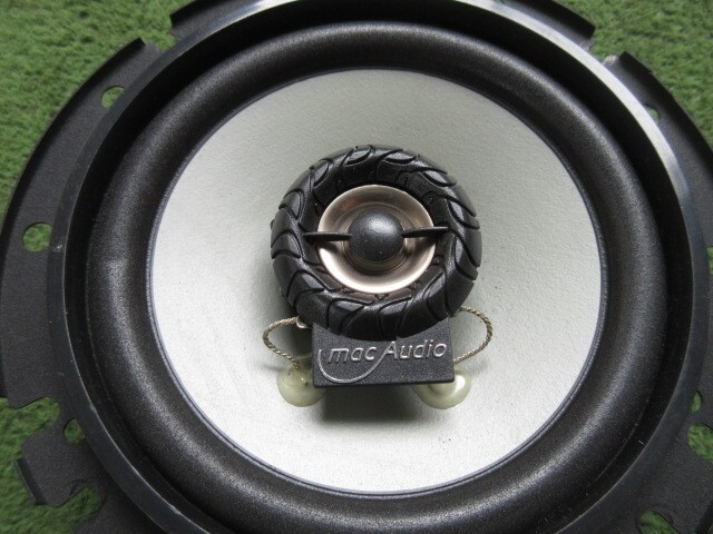 MacAudio MAC MOBIL J1602 16cm スピーカー 2個 ☆音出しOK☆ 中古 マックオーディオの画像8