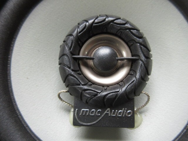 MacAudio MAC MOBIL J1602 16cm スピーカー 2個 ☆音出しOK☆ 中古 マックオーディオの画像3