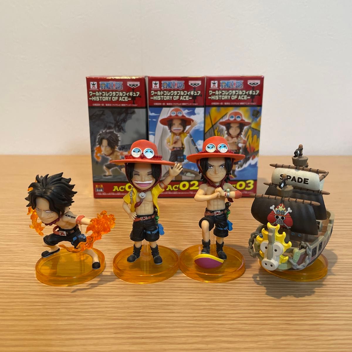 ワンピース ワーコレ ヒストリーオブエース 4個セット|Yahoo ワンピース ワーコレ ヒストリーオブエース 4個セット|Yahoo