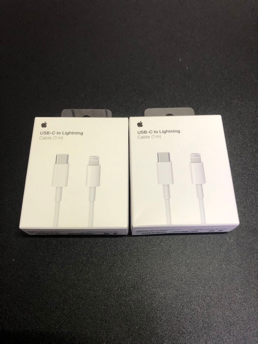 Apple正規品 USB-C to Lightning ケーブル1m  2個 未開封 030903