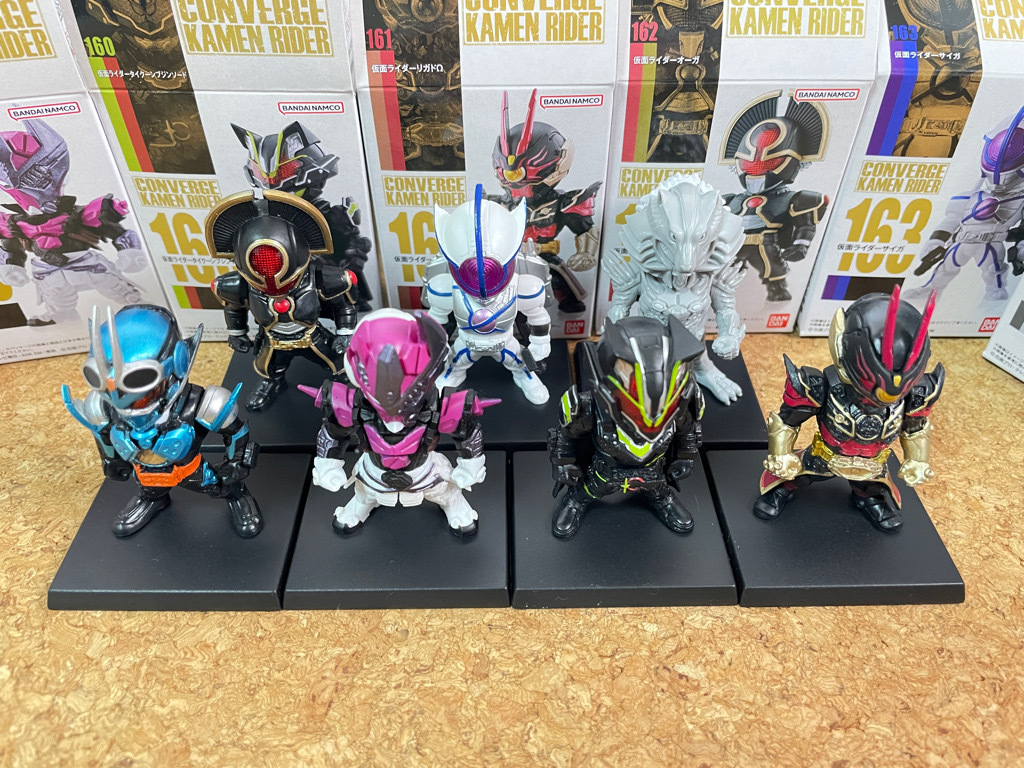 ★CONVERGE KAMEN RIDER 27 全７種セット★コンバージ仮面ライダー２７ ガッチャード_画像1