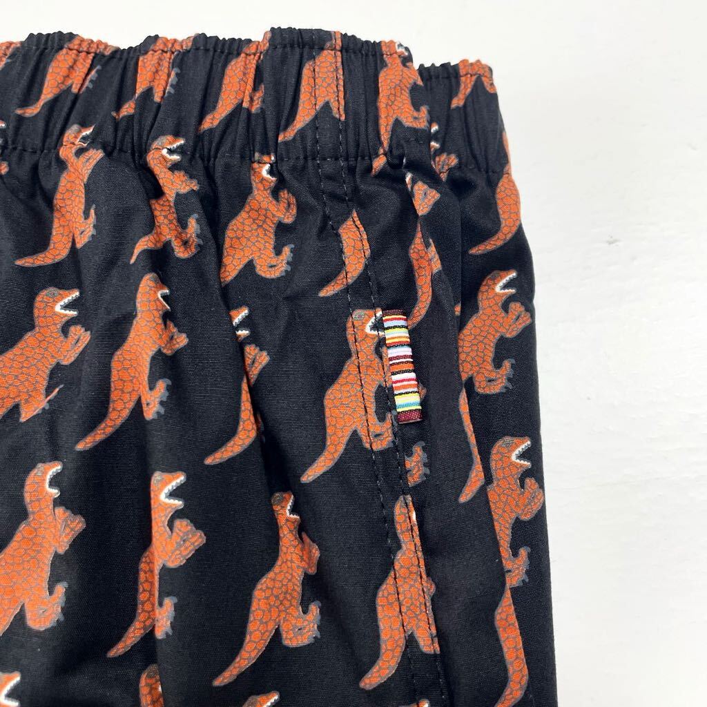 C★送料無料★新品★Paul Smith ポールスミス★トランクス★Mサイズ★パンツ★黒 ブラック Dino 恐竜 ザウルス_画像3