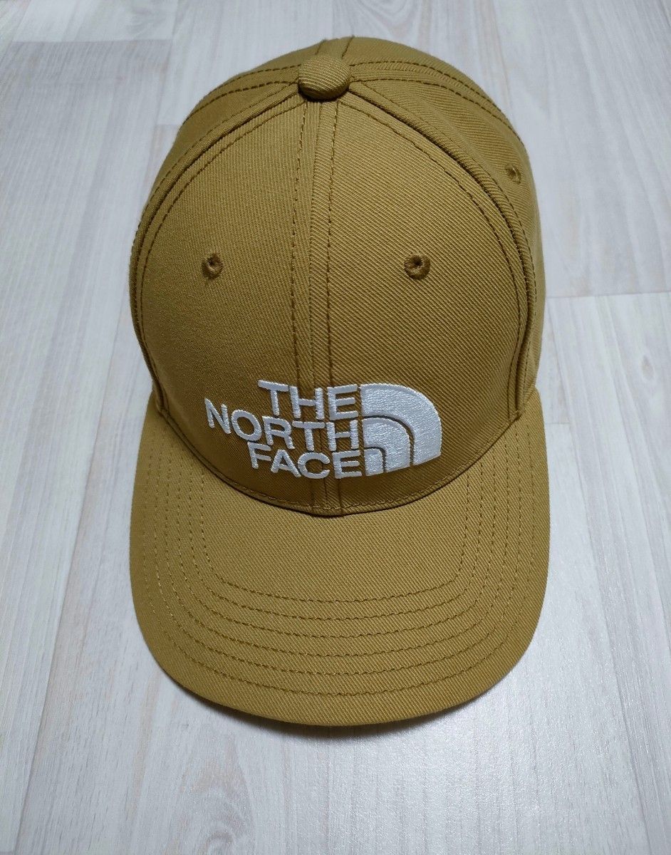 ザ・ノースフェイス キャップ  男女兼用 THE NORTH FACE ロゴキャップ カラシ色