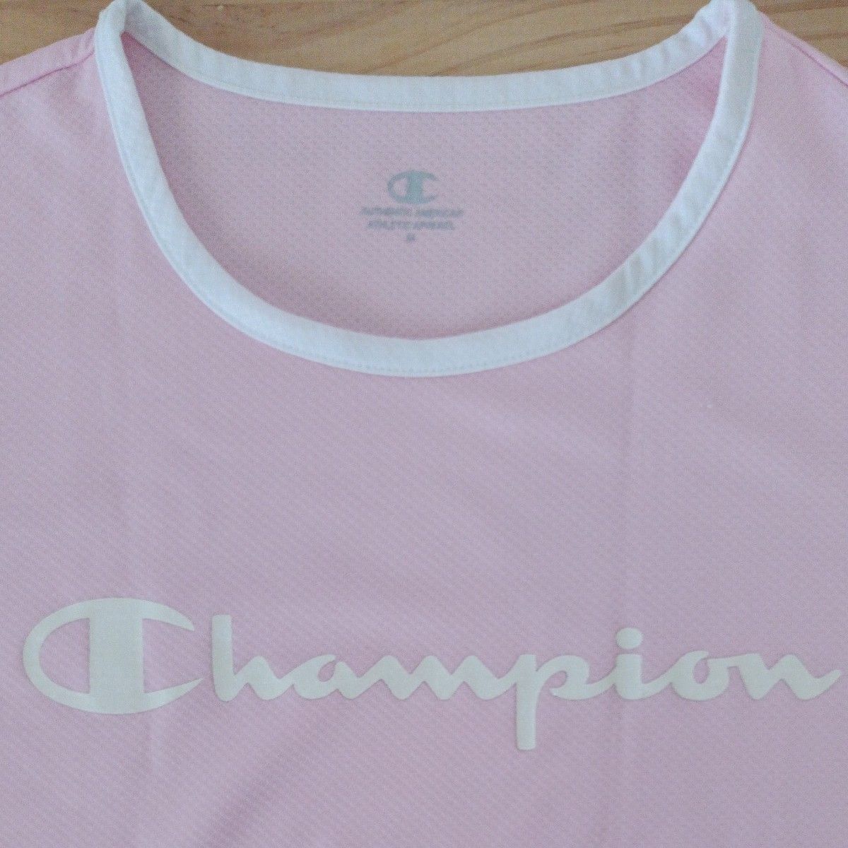 Champion 半袖 Tシャツ 2枚 レディース ピンク 黒 チャンピオン ブラック スポーツ ウェア ブラック