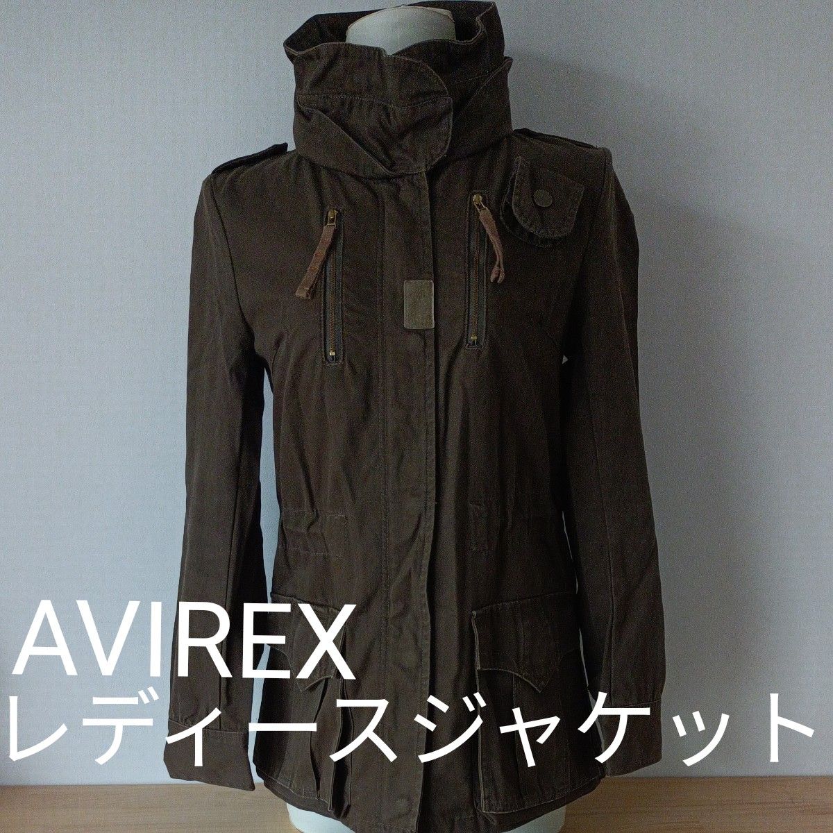 AVIREX レディース ジャケット アヴィレックス ミリタリー カーキ  コート