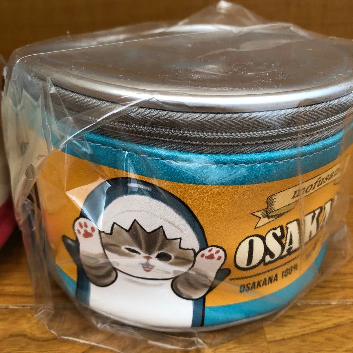 モフサンド　猫缶風ポーチAB ファミマ限定品