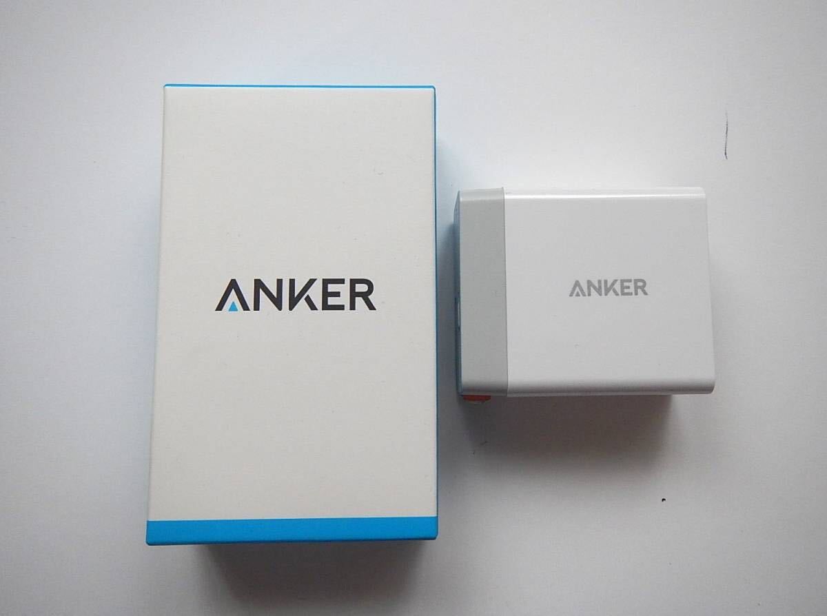 【新品未使用】ANKER アンカー A2021 24W 2-Port USB Charger 充電器 PSEマークあり_画像1