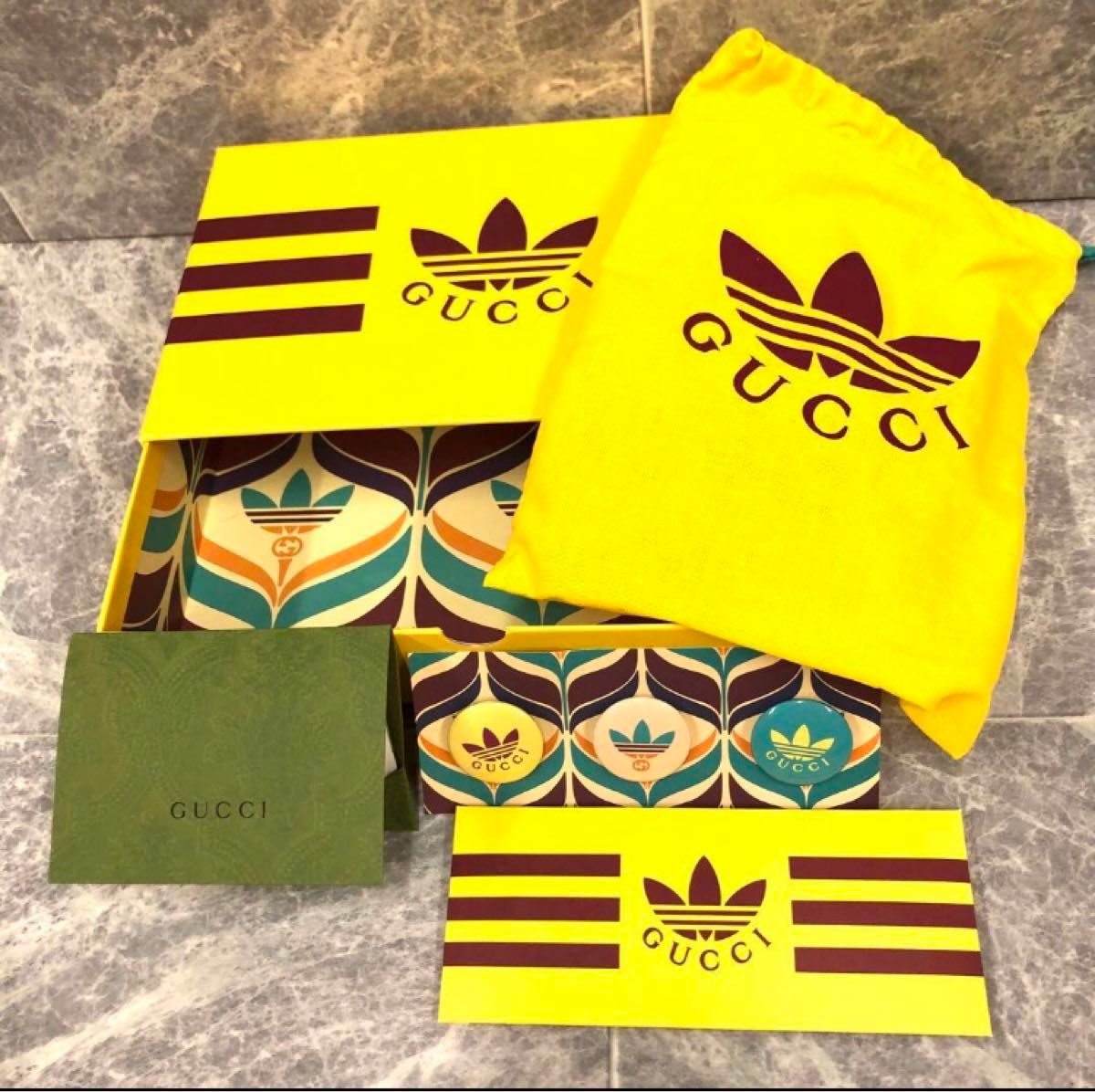 【新品未使用】GUCCI adidas グッチ×アディダス チェーンウォレット ショルダーバッグ 財布