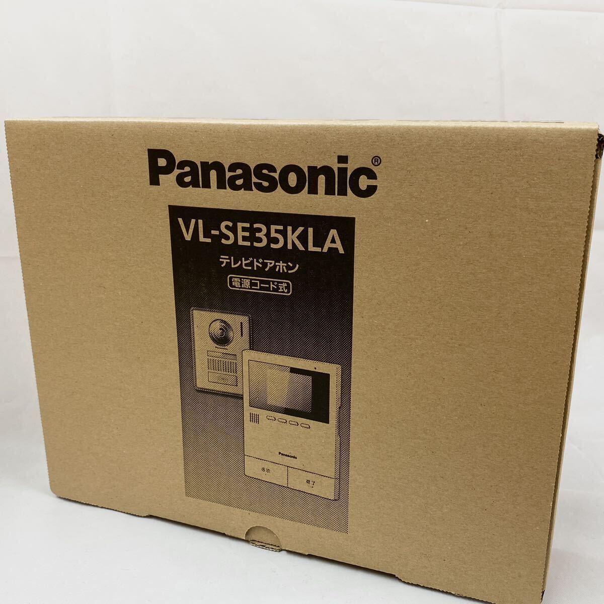 【新品未使用②】 ●Panasonic(パナソニック) テレビドアホン　VL-SE35KLA● 電源コード式/インターホン/ドアホン/モニター/カメラ/DF0_画像1