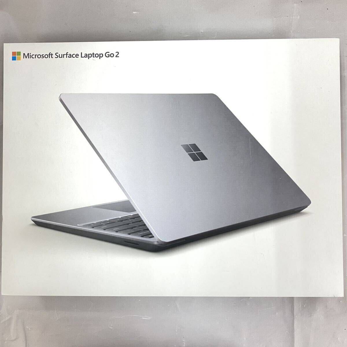 【オススメ】☆Microsoft Surface Laptop Go 2☆8GB/SSD128GB/12.4インチ/タッチパネル画面/ノートPC/中古美品/Win11/パソコン/EC1_画像1