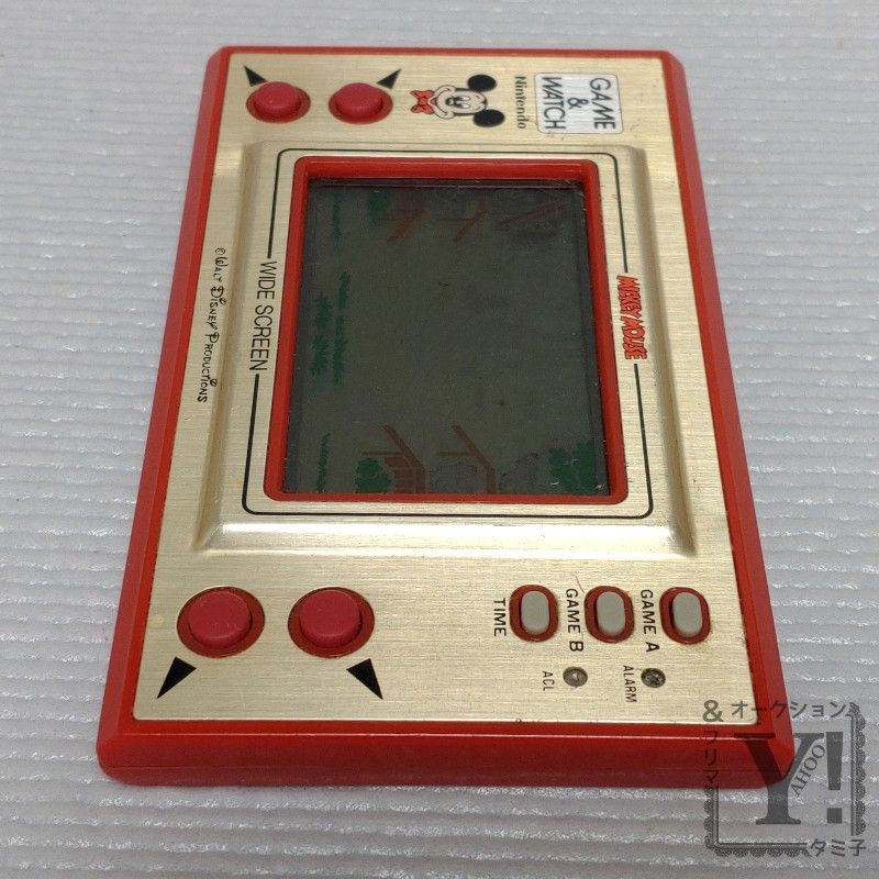 【電池蓋無・状態難】ミッキーマウス  任天堂 ゲームウォッチ GAME&WATCH LCD