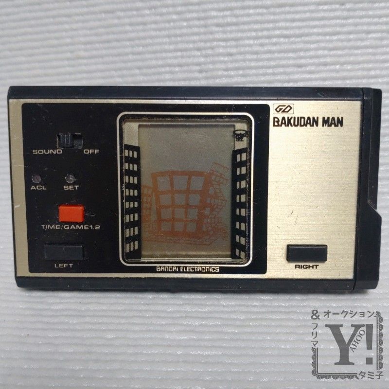 【傷・汚れ有】BAKUDAN MAN バンダイ ゲームデジタル バクダンマン LCDゲーム機