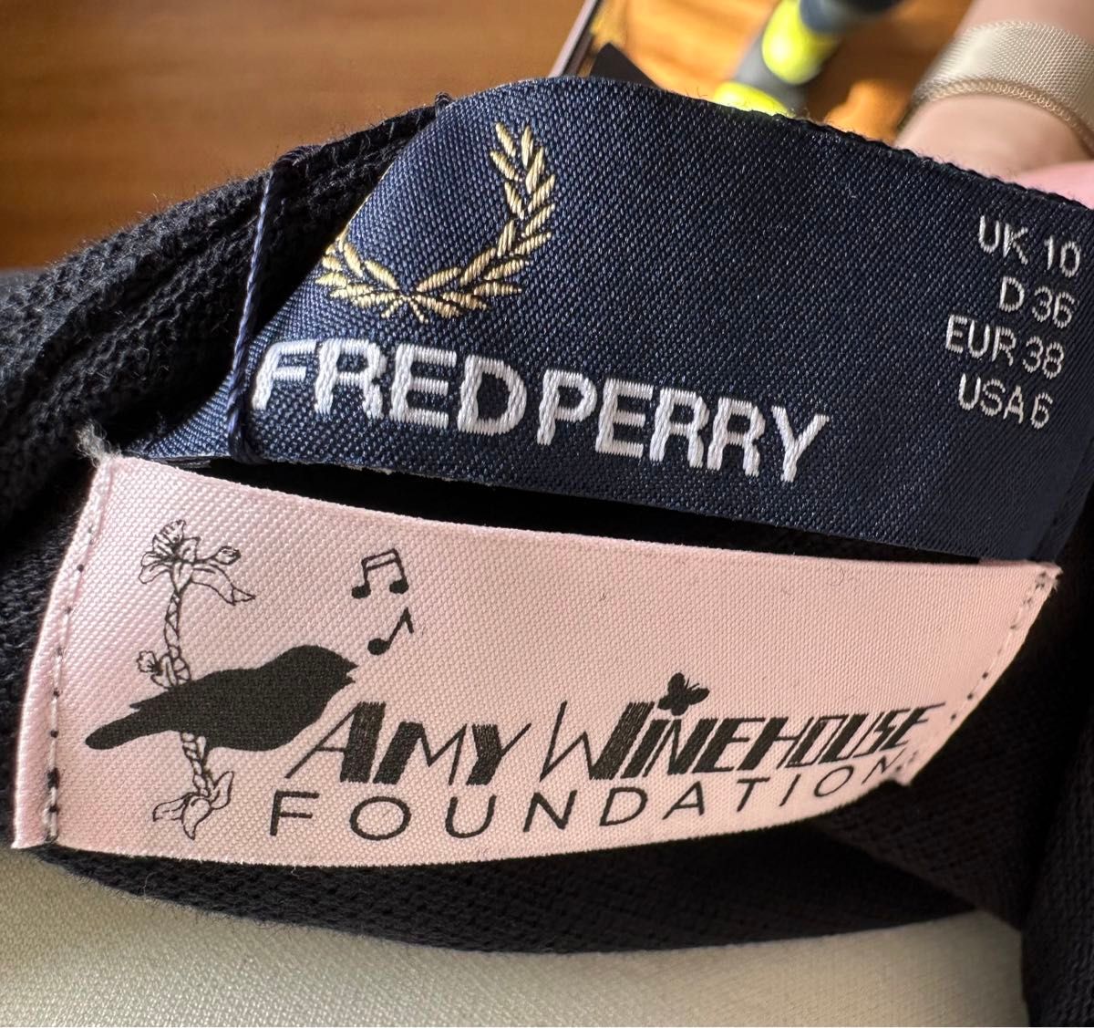 Fred Perry × Amy Winehouse コラボ　新品★タグ付きワンピース