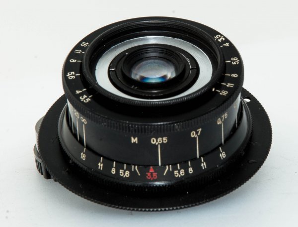 【改造レンズ】Carl Zeiss Tessar 35mm f/3.5 T* 【ヤシカ T AF-D】をSONY Eマウントレンズに改造_画像3