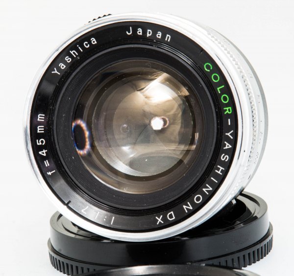 【改造レンズ】COLOR-YASHINON DX 1.7/45mm 【YASHICA ELECTRO 35 GS】の富岡光学製のレンズをSONY E（NEX）マウントレンズに改造_画像3