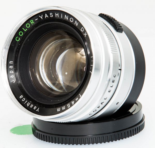 【改造レンズ】COLOR-YASHINON DX 1.7/45mm 【YASHICA ELECTRO 35 GS】の富岡光学製のレンズをSONY E（NEX）マウントレンズに改造_画像1