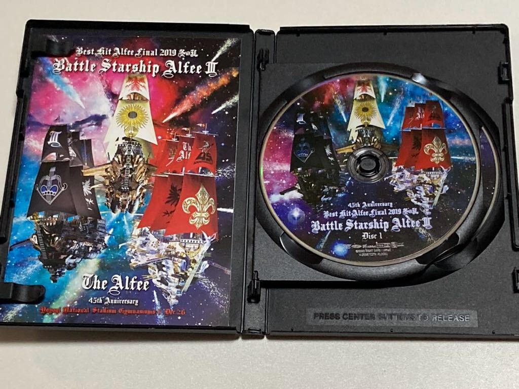 THE ALFEE 45th Anniversary Bset Hit Alfee Final 2019 冬の乱 Battle Starship AlfeeIII DVD the alfee 45th battle アルフィーの画像3