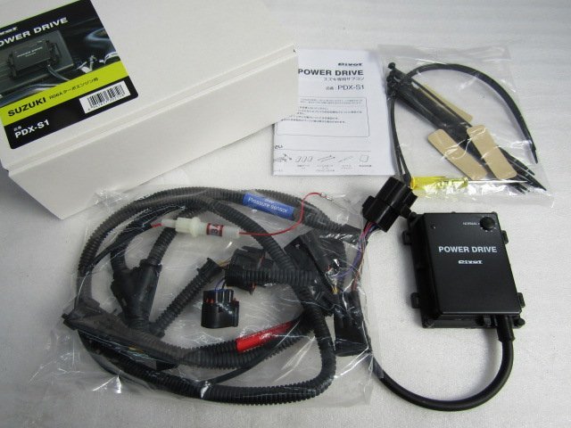  unused Pivot power drive PDX-S1 sub navy blue Jimny JB64W R06A turbo Power Up / coupler on / Revell adjustment (N02003