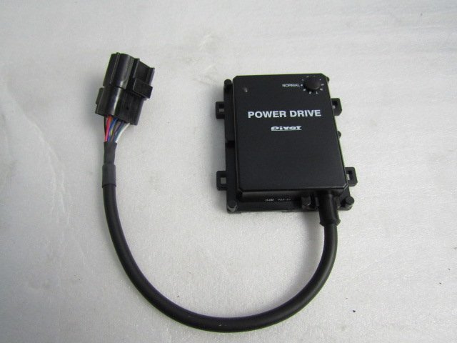  unused Pivot power drive PDX-S1 sub navy blue Jimny JB64W R06A turbo Power Up / coupler on / Revell adjustment (N02003