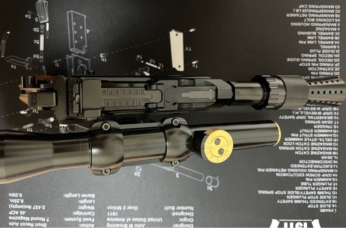 AW ハン・ソロ　DL-44 ヘビーブラスター　ガスブローバック　