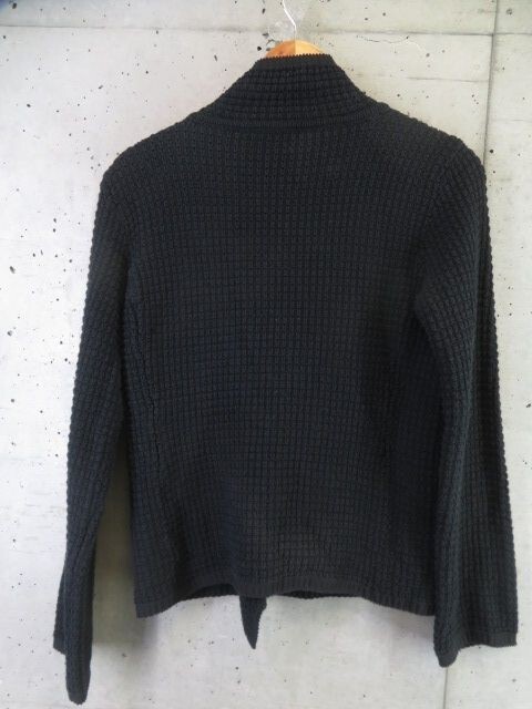 015m44◆美品◆MAX＆Co. マックスアンドコー デザイン編み コットンニットジャケット コート M/マックスマーラ/MaxMara/シャツ/ブラウス_画像5