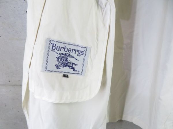 009m76◆90sヴィンテージ◆BURBERRYS バーバリー 裏地メッシュ フィールドコート 13BR/トレンチコート/ジャケット/シャツ/オールド/古着の画像8