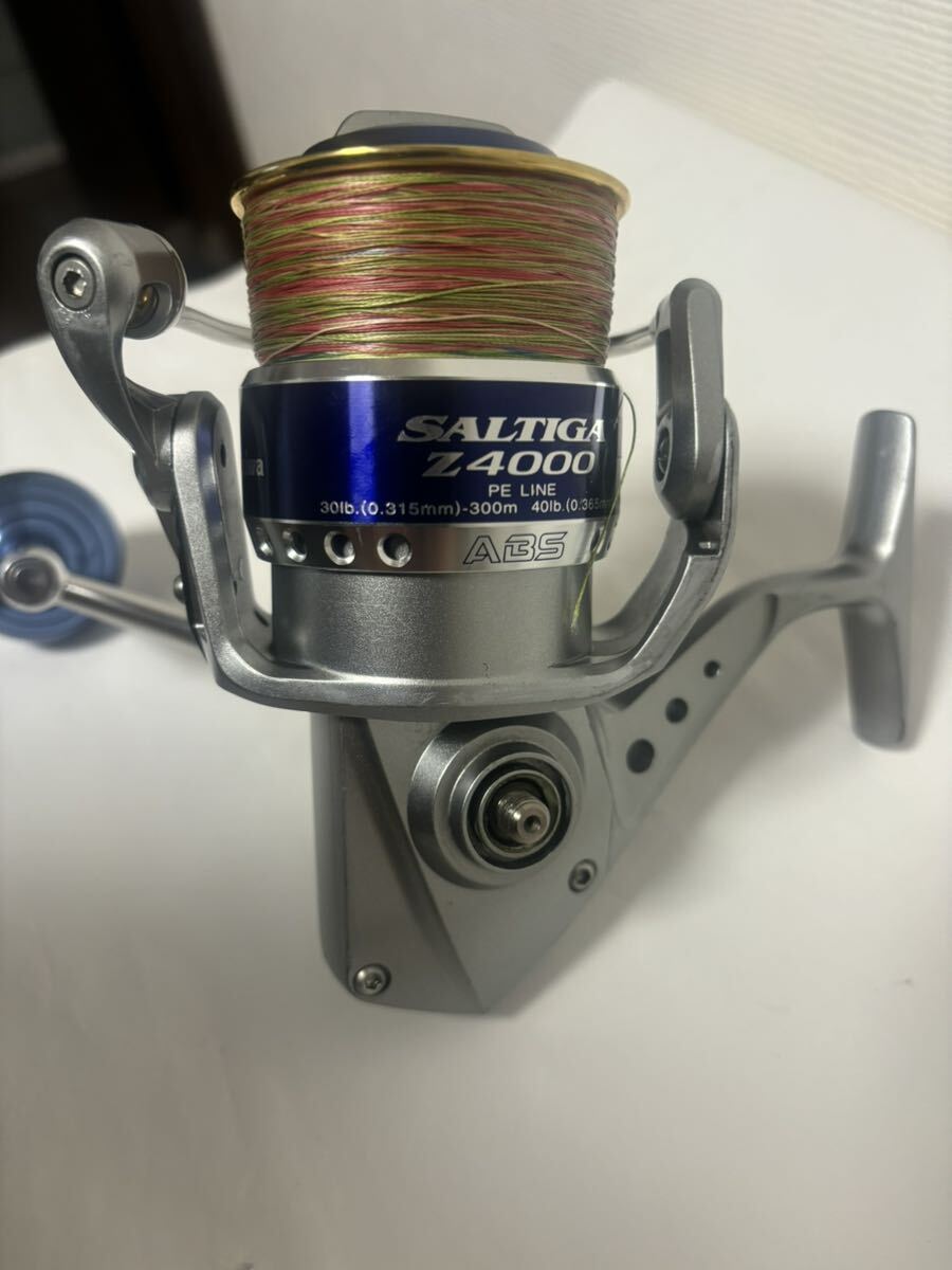 ダイワ ソルティガZ 4000 訳あり スピニングリール Daiwa SALTIGA ジギング キャスティング_画像8