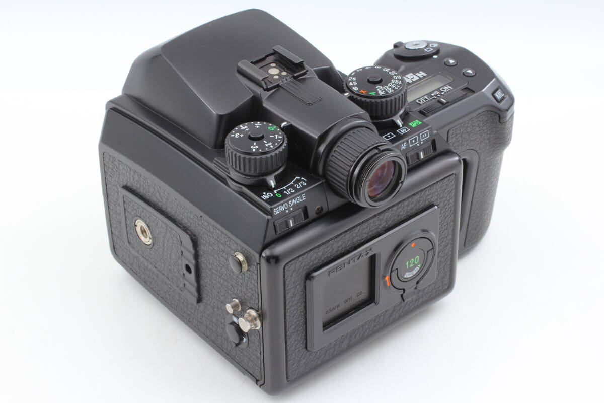 PENTAX 645N ボディ 中判フィルムカメラ シャッター 露出計OK ペンタックス K175-YBの画像6