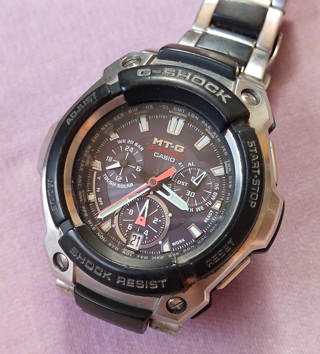 カシオ CASIO G-SHOCK MT-G_画像4