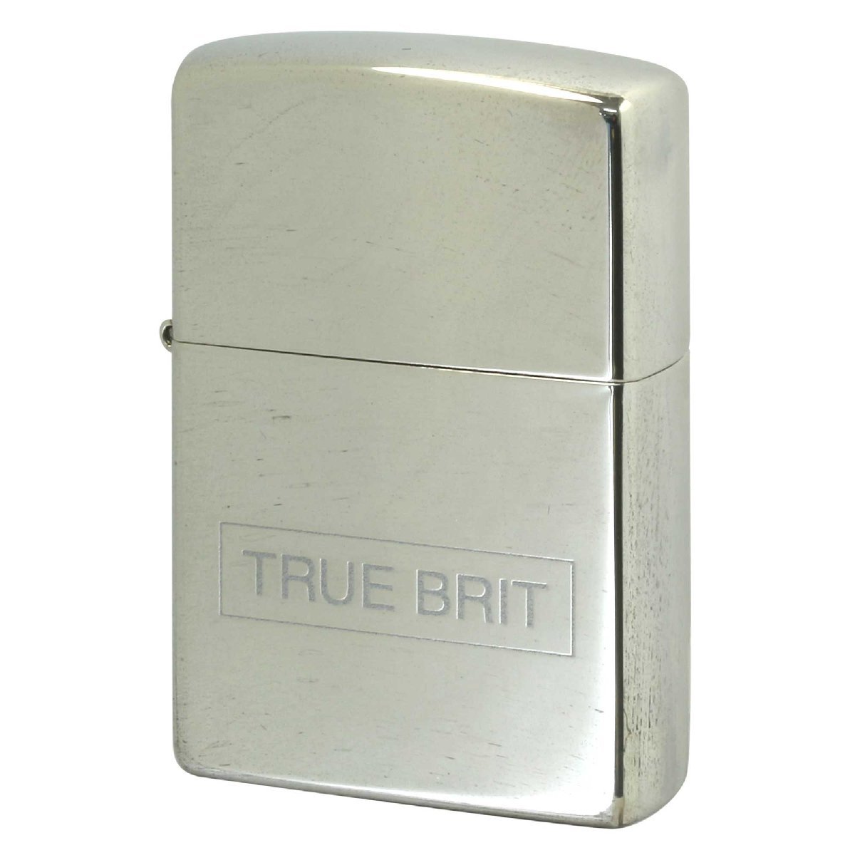 絶版/ヴィンテージ Zippo ジッポー 中古 2000年製造ZIPPO Paul Smith Collection TRUE BRIT [A]使用感少なく状態が良い_画像1