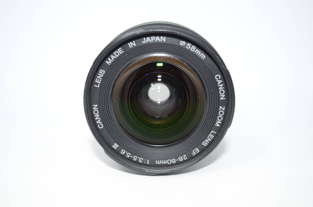 【外観並級】Canon EOS Kiss / ZOOM LENS EF 28-80mm F3.5-5.6 Ⅲ　#t12666_画像9
