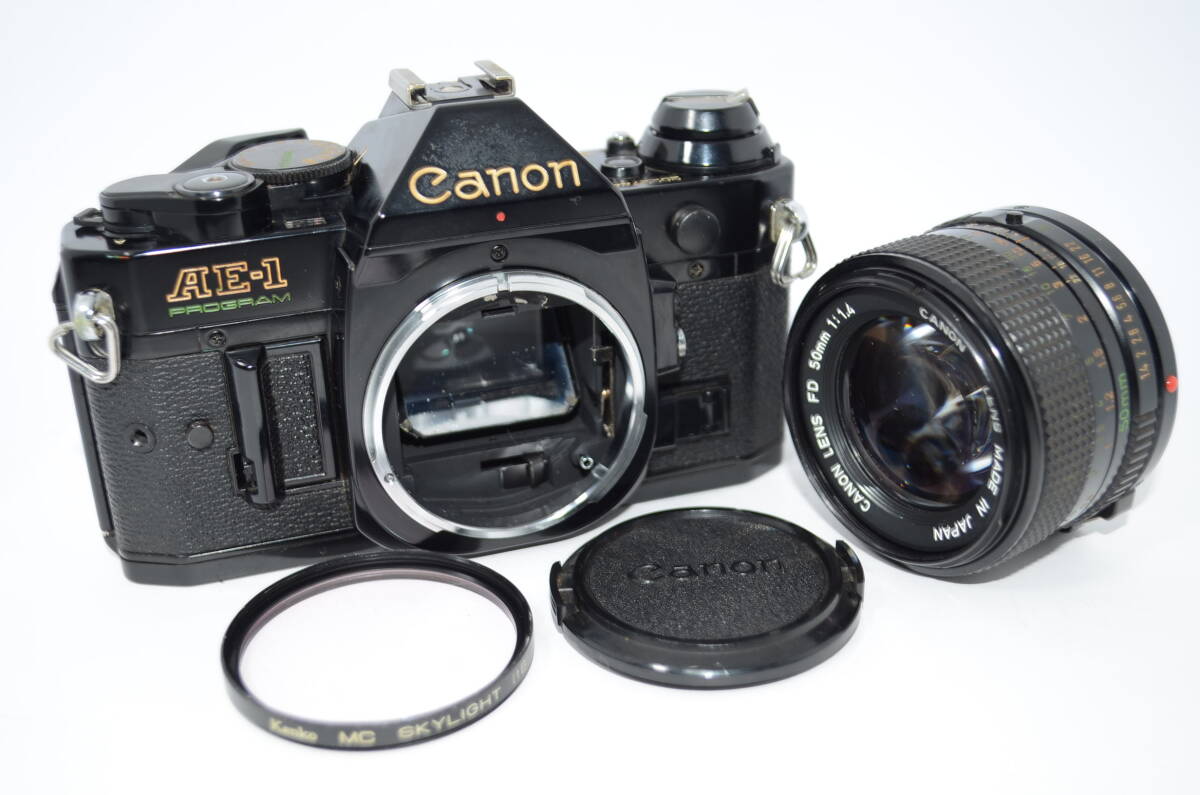 【外観並級】Canon AE‐1 PROGRAM フラック / FD 50mm F1.4　#s4753