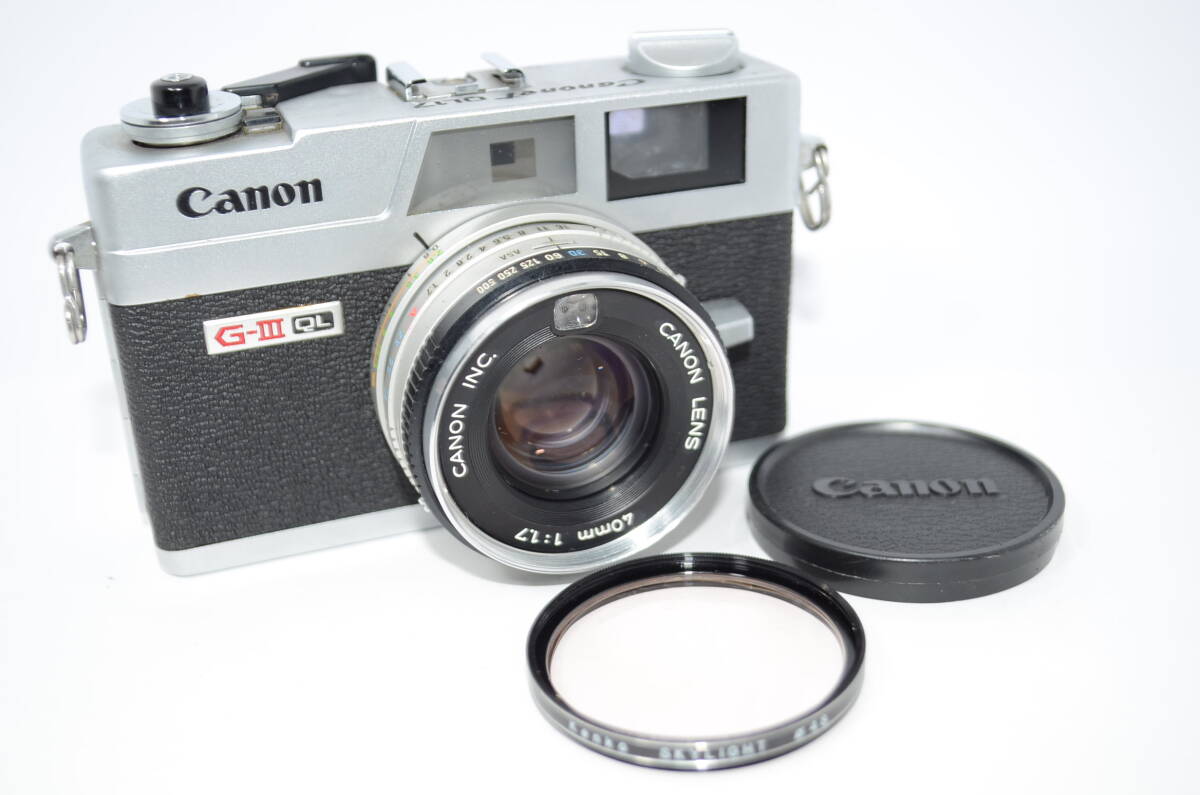 【外観並級】Canon Canonet QL17 G-Ⅲ キャノン　#s4957