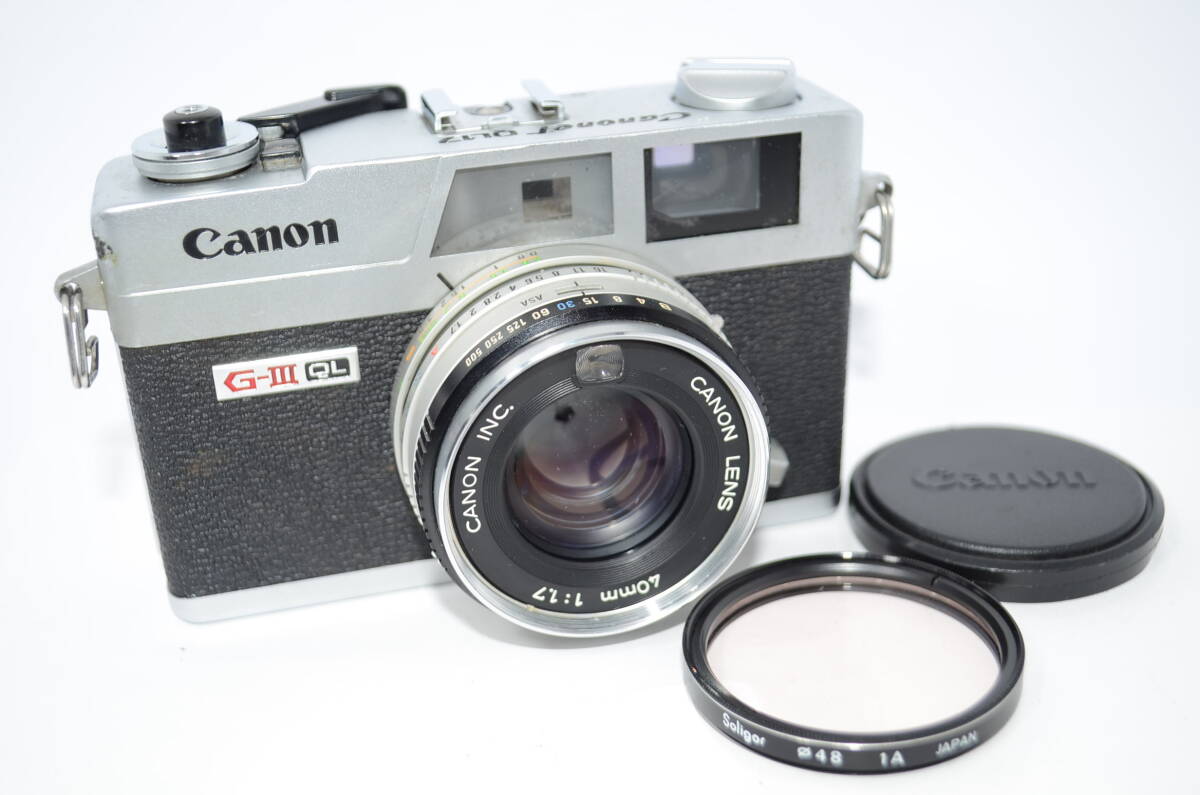 【外観並級】Canon Canonet QL17 G-Ⅲ キャノン　#s4964
