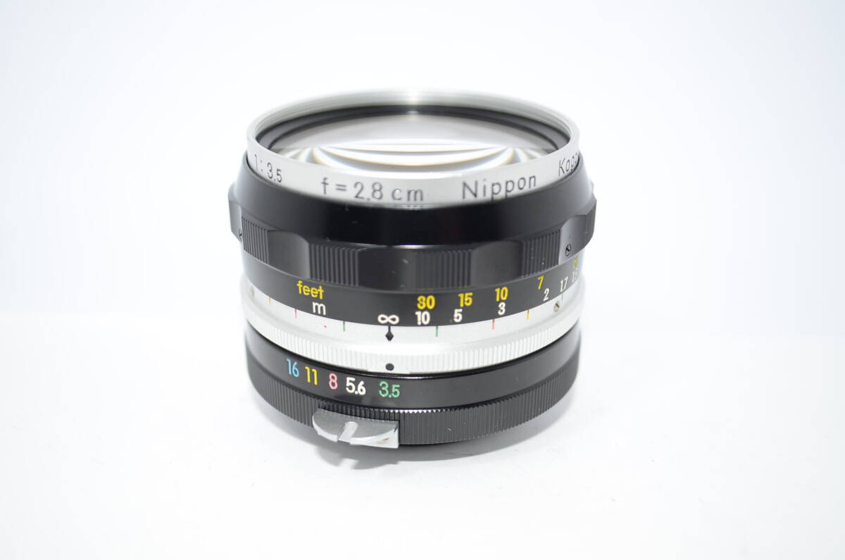 【外観特上級】Nikon 非Ai NIKKOR-H Auto 28mm F3.5 #s5294-1の画像2