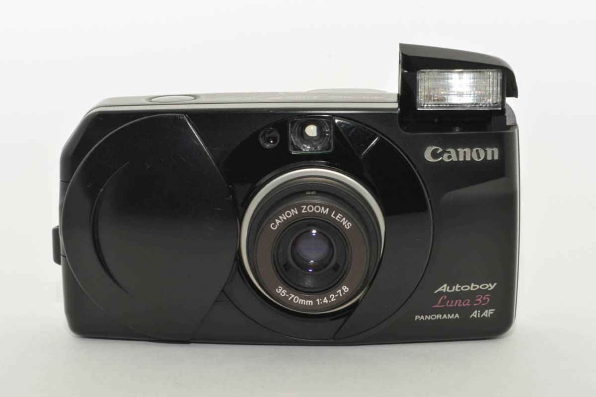 [ exterior Special high grade ] Canon CANON AUTOBOY Luna 35 black compact film camera #t11970