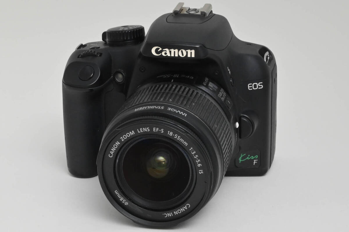【外観特上級】Canon EOS Kiss F / LENS EF-S 18-55mm F3.5-5.6 IS　#t12273