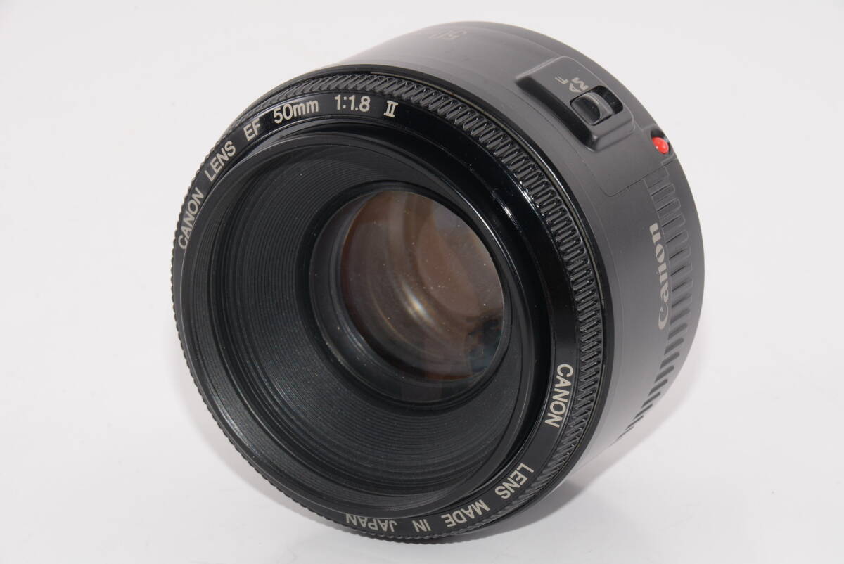 【外観特上級】Canon キャノン Lens EF 50mm F1.8 II　#s5304_画像1
